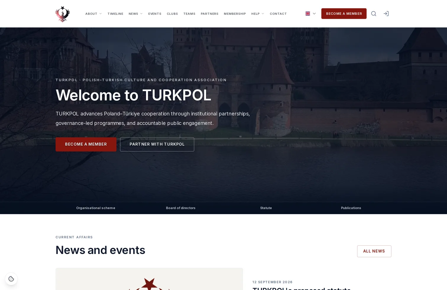 The TURKPOL website shown on a desktop display and on an iPhone
